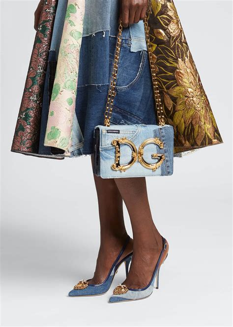 dolce gabbana denim bag|dolce and gabbana shoulder bag.